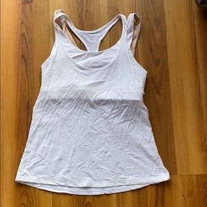 Lululemon tank with bra. Super cute 8